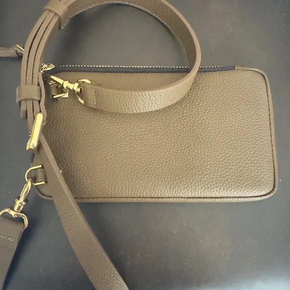 Bandolier iPhone & Pouch Set in Olive Green & Gold Accent - Picture 8 of 15